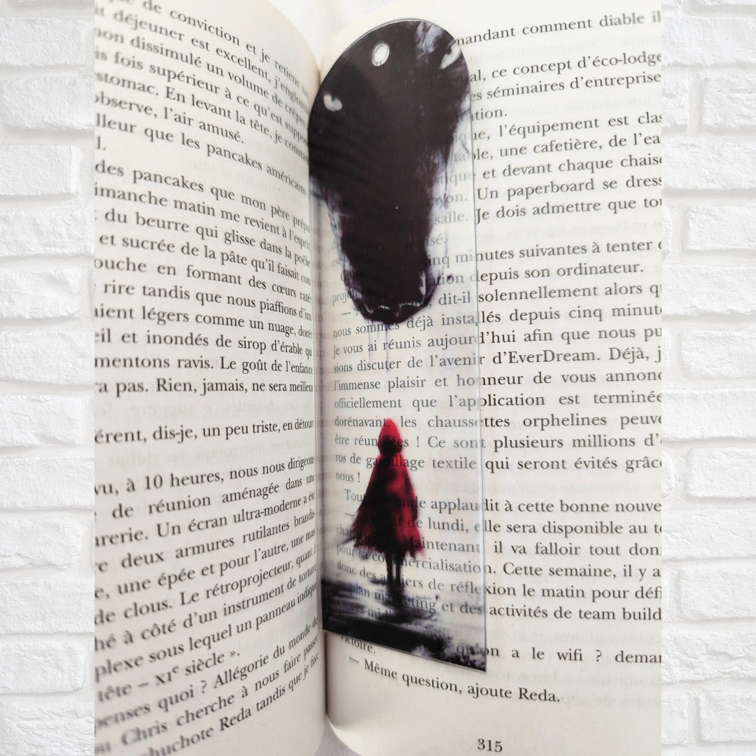 Marque-page plexiglas : Collection Contes • Le Petit Chaperon Rouge