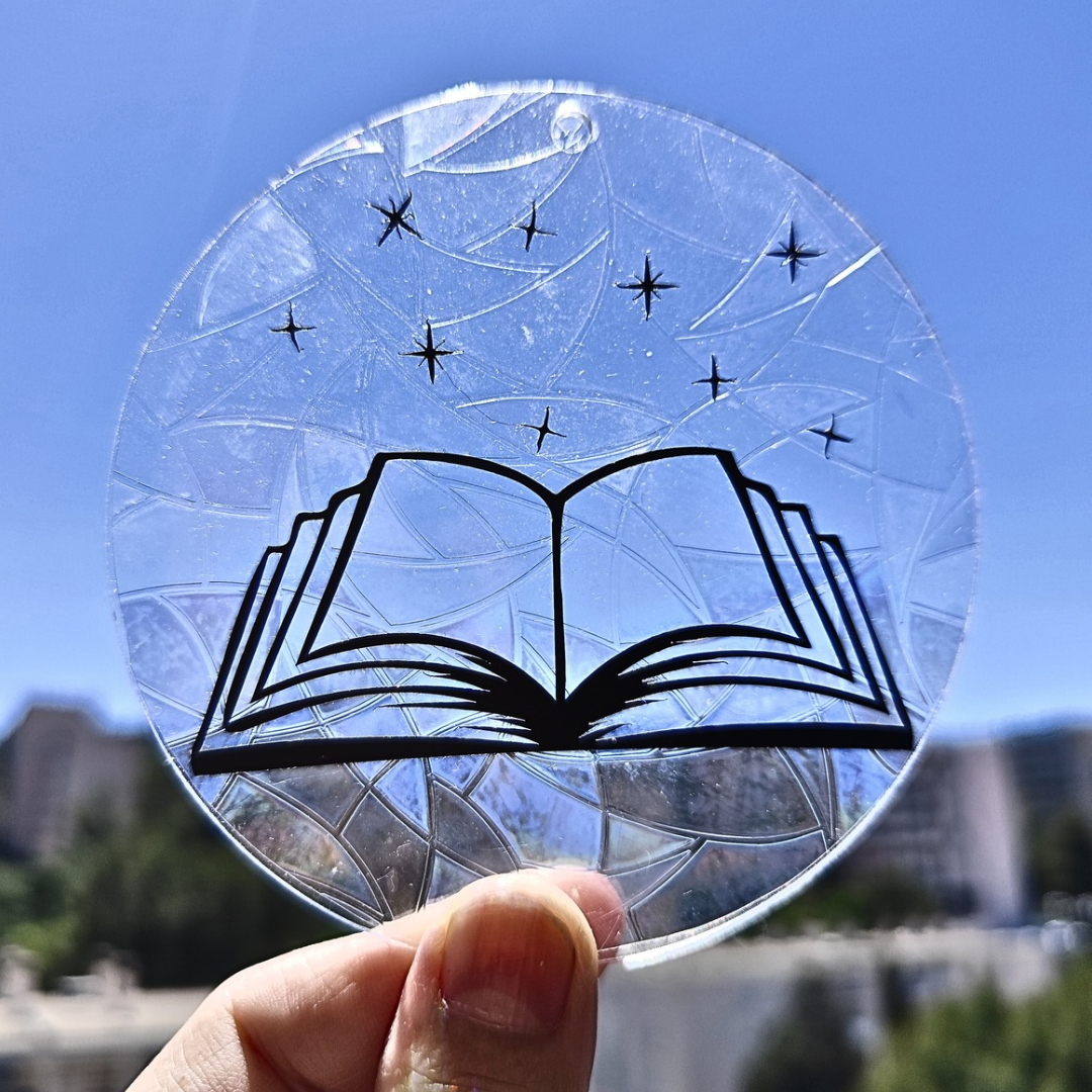 Suncatcher Livre Magique & Étoiles